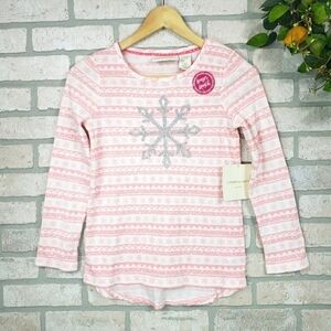 CYNTHIA ROWLEY Thermal Long Sleeve Top Size M